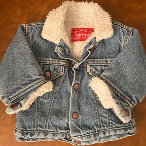 Levi’s Shearling Denim Trucker Jacket - 18 months